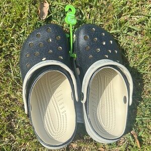 Kids Black and White CROCS